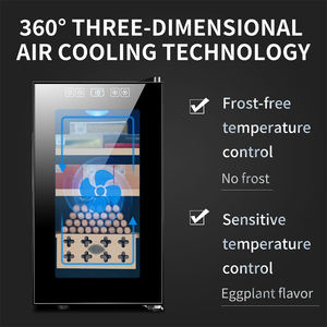 ตู้แช่ซิการ์ไม้ซีดาร์คุณภาพสูง 26C พร้อมไฟ LED ขนาดเล็ก โลโก้สั่งทำได้ - Product Image 3