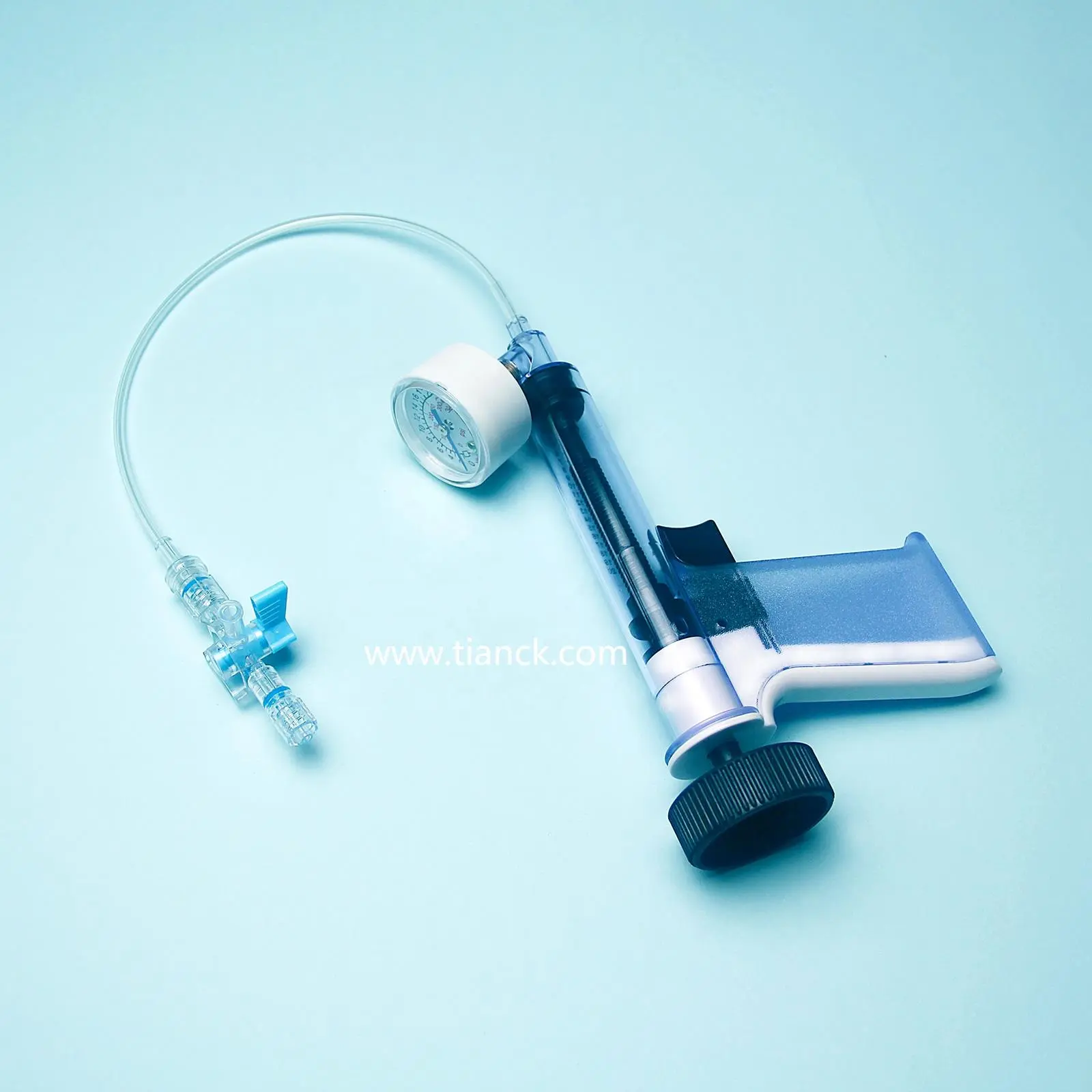 Tianck medical medical pump inflator ptca cardiology balloon inflation devices manufacturer