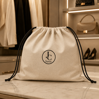 Sacs anti-poussière en coton personnalisés pour sacs à main, chaussures, accessoires – Pochettes souples à cordon pour emballage, commandes en gros, OEM, marque privée, voyage