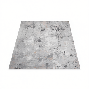 Tapis Abstrait Style Élégance 6x9 Gris Multi, Anti-Chute de Poils, Résistant aux Taches pour Salon, Chambre, Bureau, Salle à Manger - Product Image 1