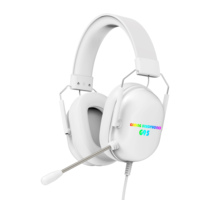 Harga Pabrik Headset Gaming USB Berkabel G95 dengan Lampu LED RGB, Headphone Gaming Over Ear dengan Mikrofon untuk Gamer PC Komputer
