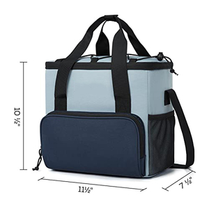 Western Backpack Large Soft Cooler Bag <b>Insulated</b> <b>Lunch</b> <b>Box</b> Backpack with Zippered Dispensing Lid Outdoor Cooler Backpack - Product Image 5