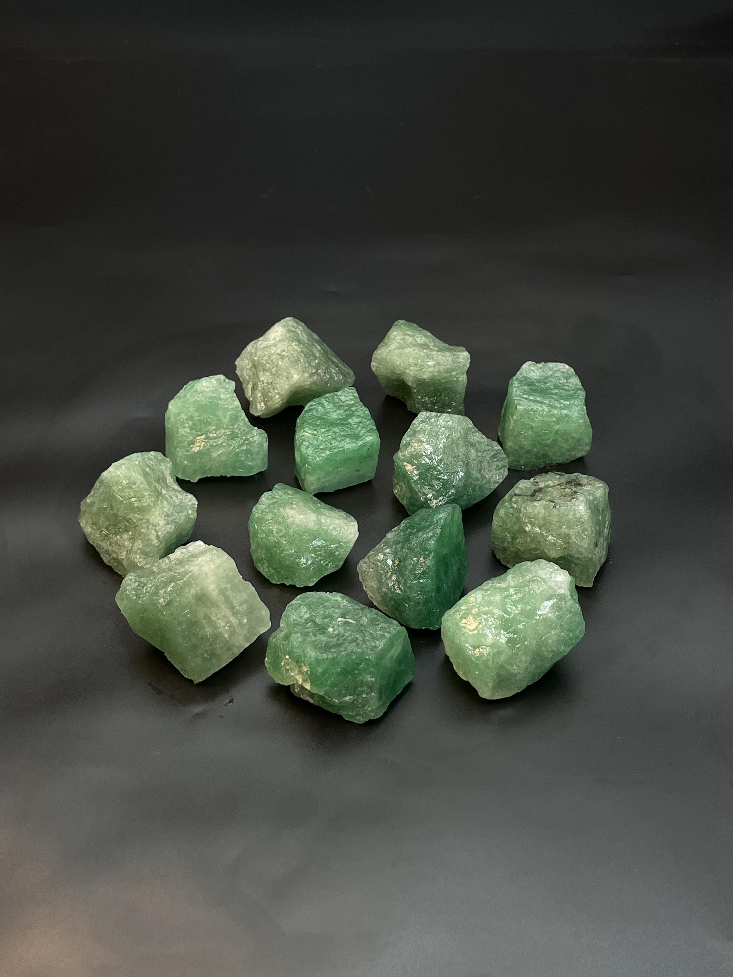 Green strawberry quartz