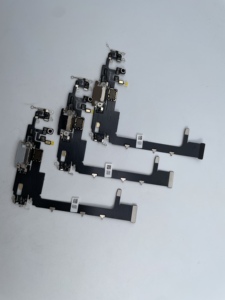 Charge Flex pour <span class=keywords><strong>Iphone</strong></span> <span class=keywords><strong>11</strong></span> <span class=keywords><strong>Pro</strong></span> Max Usb chargeur Port Dock connecteur câble flexible remplacement avec micro téléphone pièces de réparation - Product Image 3