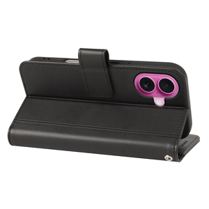 Étui de téléphone magnétique en gros avec porte-cartes pour <span class=keywords><strong>iPhone</strong></span> 15 Pro Max 16 Plus 17 Air 14 <span class=keywords><strong>13</strong></span> 16e, en cuir PU, avec portefeuille NFC pour cartes de crédit - Product Image 4