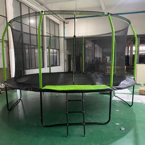 高品质 6 英尺/8 英尺/10 英尺/12 英尺/14 英尺公园儿童蹦床户外防滑跳垫健身蹦床出售 - Product Image 2