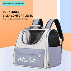 Yeni tasarım çift taşıyıcı evcil hayvan sırt çantası taşıyıcı çanta kedi nefes taşınabilir <span class=keywords><strong>Pet</strong></span> kedi sırt çantası taşıyıcı açık kediler köpekler için - Product Image 6