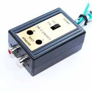 High quality line level output and ground loop isolator