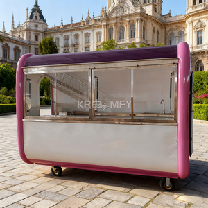 Carrito de Venta de Hot Dogs, Remolque de Helados, Camión de Comida para Café, Panadería, Productos Lácteos y Té de Burbujas - Product Image 2