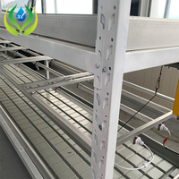 MYXL Table de flux et reflux de haute qualité Panneau ABS Plateaux de culture multicouches Support de culture vertical