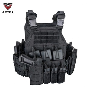 Gilet tactique Assault Black Storm, porte-plaque, libération rapide, équipement tactique, chalecos tactico, veste - Product Image 1