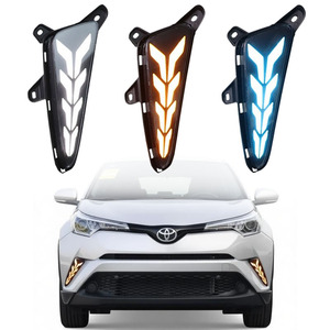 Feux de route LED feux de jour feux de brouillard DRL lampe de conduite avec clignotant pour Toyota CH-R CHR 2017 2018 2019 - Product Image 1