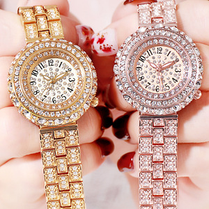 Nuevo reloj de mujer, éxito de ventas, moderno y elegante, oro rosa con diamantes, resistente al agua - Product Image 3