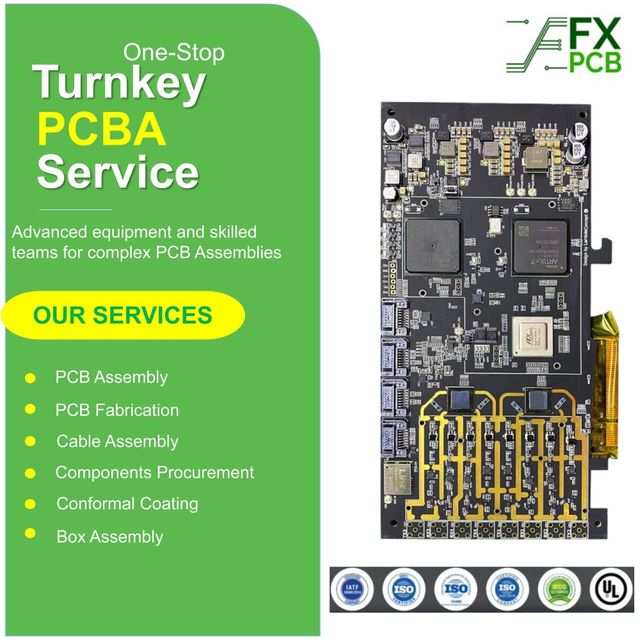 One Stop Prototype PCBA Advanced Circuits PCB Assembly Manufacturer Quick Turn Full Turnkey High Precision PCB Assembly Factory
