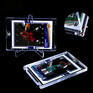 Porte-cartes magnétique ultra-protecteur UV One Touch 35pt du fabricant – Étui rigide en plastique transparent avec aimant pour PSA BGS CGC - Product Image 1