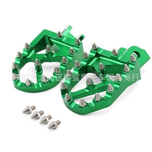 Pédales à pointes vertes pour Kawasaki KLX230 KLX150 – Composants de modification pour moto - Product Image 2