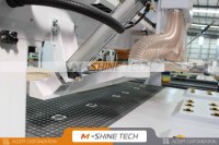 Máquina CNC de 4 ejes de alta velocidad 2040 para procesamiento de puertas de madera maciza M-Shine JINAN Cnc