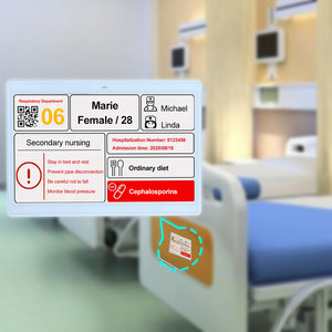 หน้าจอ E-Ink ส่งภาพข้อมูล โรงพยาบาล NFC IoT โซลูชันดิจิทัลเพื่อสุขภาพ ลายเซ็นดิจิทัล จอแสดงผล E-Ink ESL 4 สี อีเปเปเปอร์ - Product Image 1