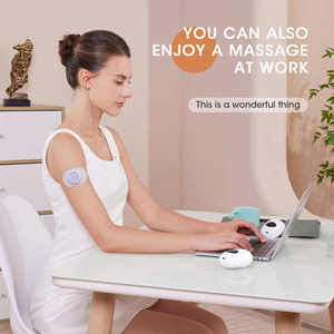 Alat pijat Tens penghilang nyeri bahu & leher, isi ulang USB santai otot kehidupan panjang - Product Image 6