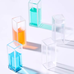 แผ่นผลึกควอตซ์สำหรับ spectometer ความยาวในการส่งผ่านสูง10มม. - Product Image 5