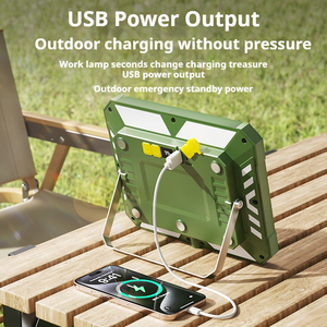 Luz LED recargable de tres modos ajustables, reflector portátil inalámbrico, con carga rápida USB para teléfonos móviles - Product Image 6