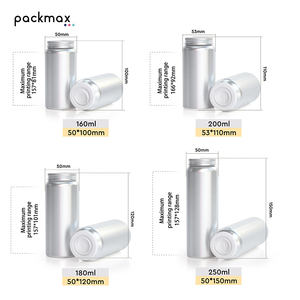 Bouteille en aluminium de qualité alimentaire multi-tailles pour bonbons, gommes, compléments alimentaires, vitamines, comprimés, capsules - Pot à pilules en gros - Product Image 5