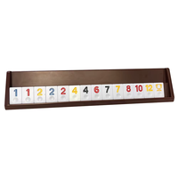 Mesa de juego plegable automática Inean Play para Okey / Rummy / 101 Stone, de acero inoxidable, mesas OEM para distribuidores personalizados, inteligente.