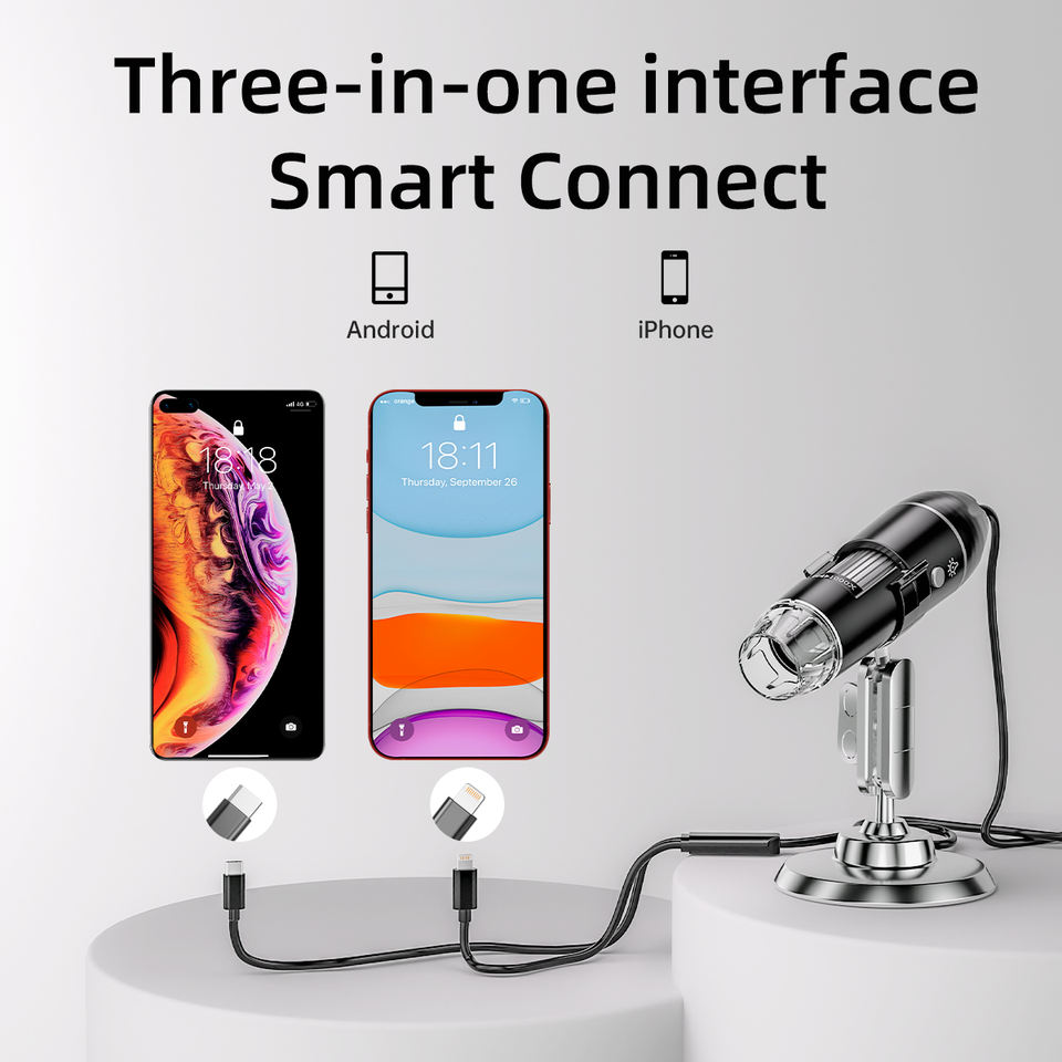 Professional 1600X Digital Microscope with 4.3" Screen - Image 8