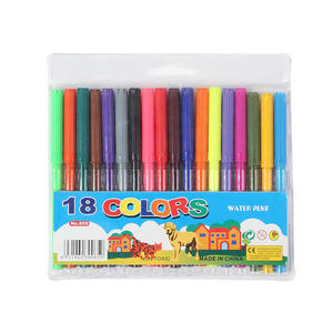 Juego de Rotuladores de Punta de Fibra para Niños, al por Mayor, Personalizados en Wenzhou, Rotuladores de Agua de Plástico para Graffiti, Pintura, Papelería y Regalos - Product Image 2