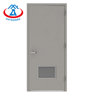 ZHTDOORS Manufacturer Customized Commercial Industrial Transformer Room Ventilation and Silencer Steel Louver <strong>Door</strong> - Product Image 6