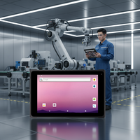 Tablet PC Resistente T895 de 8 Pulgadas FHD Android IP65 Resistente al Agua MIL-STD-810H Doble 5G Escáner 2D NFC PC Industrial ODM OEM de Fábrica