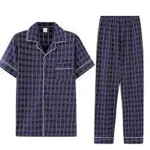 OEM Mềm Pajama 2 Mảnh Bộ Dài Tay Áo Hàng Đầu Quần 100% Combed Cotton Mềm Mại Thoáng Khí Duy Nhất Jersey Vải Phụ Nữ Thiết Lập Quần Áo Ngủ