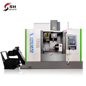 Customized vertical CNC machining center vmc1270 heavy-duty vmc CNC controller machine Indian three-axis high cost material