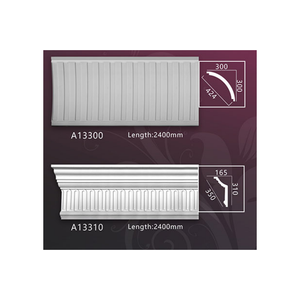 Moldura Decorativa para <span class=keywords><strong>Pasillo</strong></span> de Poliuretano <span class=keywords><strong>con</strong></span> Relieve Europeo, Serie A161 de Source Factory, Ligera y Fácil de Instalar - Product Image 1