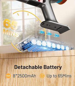 <span class=keywords><strong>Aspirateur</strong></span> à main sans fil V15, grande puissance d'aspiration, multifonction, moteur sans balais, idéal pour les animaux domestiques - Product Image 3