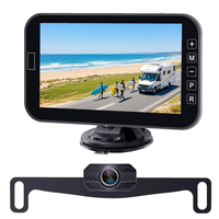 RV filaire numérique 7 pouces IPS AHD caméra de recul système de stationnement moniteur touche tactile pour Bus remorque camping-car