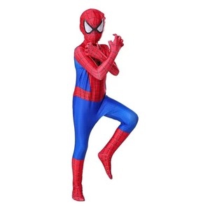 Costume da Spiderman per Bambini, Tuta Fantasia per Halloween e Feste in Maschera, Tipo <span class=keywords><strong>Personaggio</strong></span> TV, Fornitura Diretta dalla Fabbrica - Product Image 2