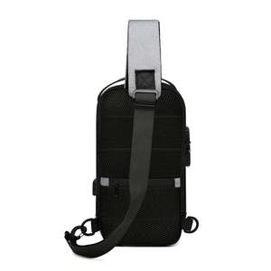 Sac de poitrine antivol pour homme en gros, sac à bandoulière en tissu Oxford, sac de sport portable à bandoulière - Product Image 4