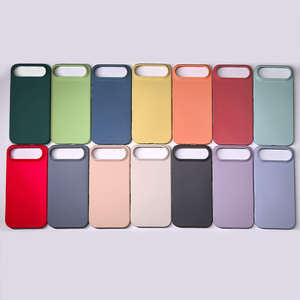 Prezzo basso Anti impronte digitali Silicone custodie per <span class=keywords><strong>Iphone</strong></span> 17 microfibra fodera fotocamera Guard Fundas Para <span class=keywords><strong>Iphone</strong></span> 17 <span class=keywords><strong>Pro</strong></span> - Product Image 2