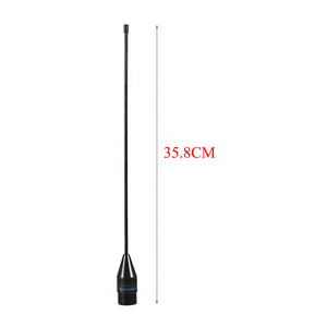 เสาอากาศวิทยุสื่อสารแบบยืดหยุ่น 144/430MHz เสาอากาศสื่อสาร VHF UHF แบบสองย่านความถี่สำหรับวิทยุสื่อสารแบบพกพา - Product Image 3