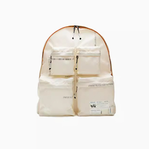 Zaino per il tempo libero con airbag riciclato zaino per studenti da viaggio Multi-tasca - Product Image 1