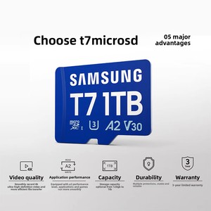Carte mémoire T7 MB-MB128T 256 Go 512 Go 1 To Mini V30 U3 4K jusqu'à 170 Mo/s Classe 10 TF pour drones et caméras T7 T7 - Product Image 5