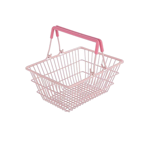 Cesta de Compras Plegable Ecológica de Metal Personalizada de Fábrica con Asas Dobles Ajustables - Product Image 1
