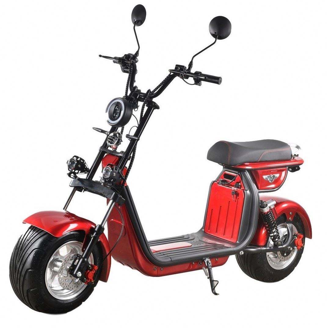 Fat Tire Electric Tricycle Wheel Scooter with Music LED Lights