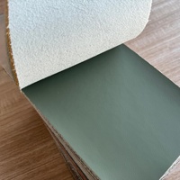 Tissu en microfibre PU synthétique extensible, occultant, doux et lisse pour la tapisserie d'ameublement, canapé et chaise