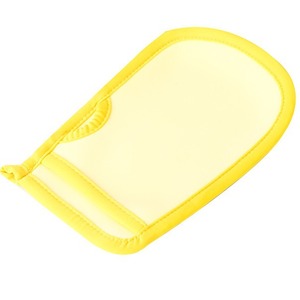 <b>Bath</b> Gloves Pva Material Single Double Finger Hole For Kids Gentle Scrubbing <b>Sponge</b> Glove Pink Yellow Blue Gray - Product Image 2