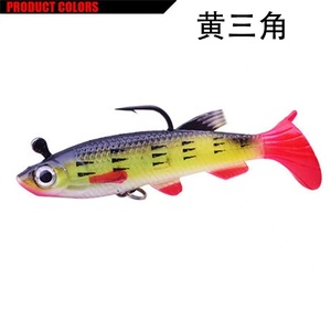 Newbility vivid <span class=keywords><strong>fishing</strong></span> <span class=keywords><strong>lures</strong></span> saltwater fish shape fork tail softbait esche da pesca in plastica morbida (vecchio) esche da pesca crankbait - Product Image 5