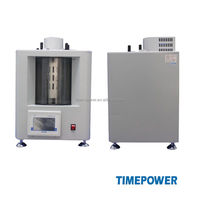 Viscosímetro de Aceite ASTM D445, Aparato de Baño para Viscosidad Cinemática Dinámica Capilar, Control de Temperatura 0-120°C, Agitación de 1200-12 RPM