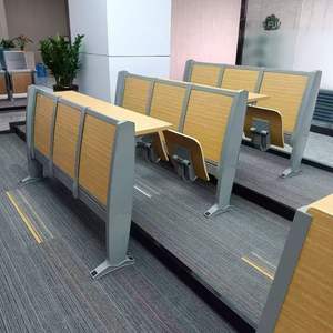 Conjunto de Sillas y Escritorios para Auditorio, para Universidad, Escuela, Sala de Conferencias - Muebles Escolares Modernos, Duraderos, Ecológicos, de Uso Comercial - Product Image 2