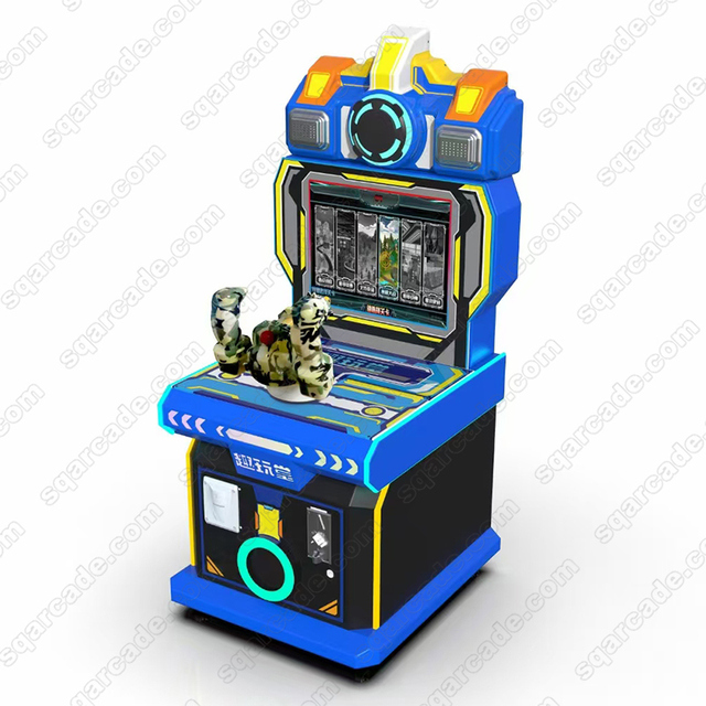 Coin Operated 1 Player Indoor Mall Amusement Mecha Series Motorcycle Shooting Simulator Wind Moto Kids Arcade Game for Sale